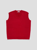 Sweater Vest Red