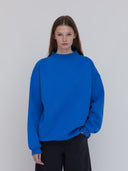 royal blue sweatshirt