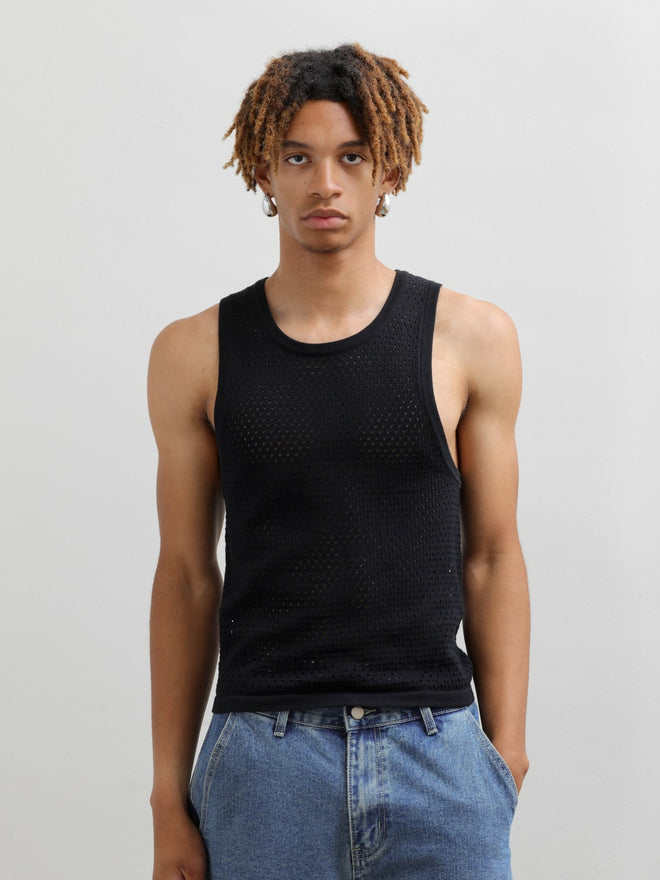 Sivan Tank Top in Black by One DNA