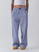 striped cotton pants with pockets one dna