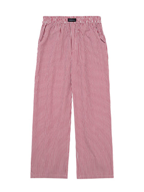 striped lounge pants