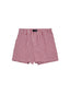 gingham boxer shorts with pockets