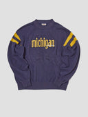 Vintage Michigan Sans Serif Crewneck Sweatshirt