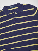 Vintage Ralph Lauren Navy & yellow Striped Polo