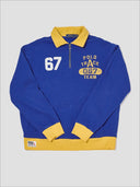 Vintage Polo Ralph Lauren Quarter Zip Blue & Yellow