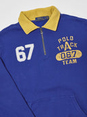 Vintage Polo Ralph Lauren Quarter Zip Blue & Yellow