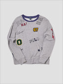 Vintage Polo Ralph Lauren Graphic Patch Crewneck Sweatshirt