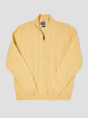 Vintage Polo Ralph Lauren Quarter Zip Sweater Butter