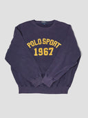 Vintage Polo Ralph Lauren Graphic Sweatshirt Navy