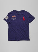 Vintage Polo Ralph Lauren 'Track & Field' Logo T-Shirt