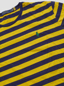Vintage Polo Ralph Lauren Yellow & Blue Striped Tee