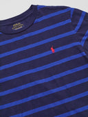 Vintage Polo Ralph Lauren Navy & Blue Striped Tee