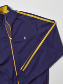 Vintage Polo Ralph Lauren Track Jacket Navy & Yellow