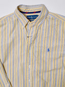 Vintage Ralph Lauren Yellow Striped Shirt