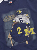 Vintage Michigan Wolverines Graphic Crewneck Sweatshirt