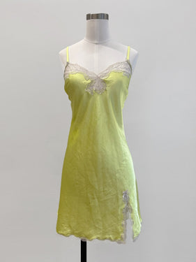 Vintage Citrus Slip Dress