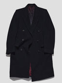 Vintage black wool coat