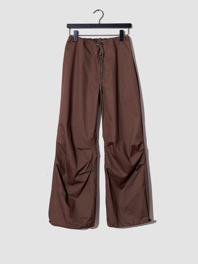 brown parachute cargo pants