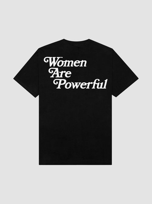 Women Are Powerful T-Shirt Black (Back) by One DNA